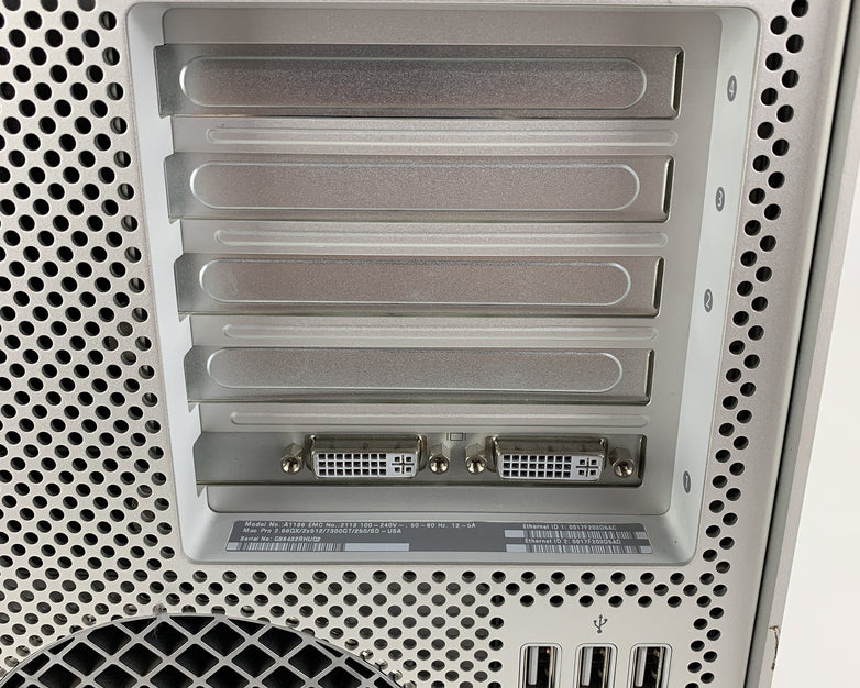 Apple Mac Pro A1186 Dual Intel Xeon 5150 X2 2.66 GHz  x8 512 MB Ram No OS No HDD