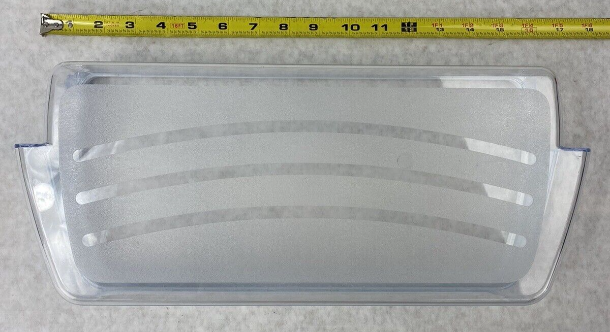 Maytag MSF22C2EXM01 Clear Refrigerator Fridge Door Bin Shelf Tray 14.25x6.25x3"