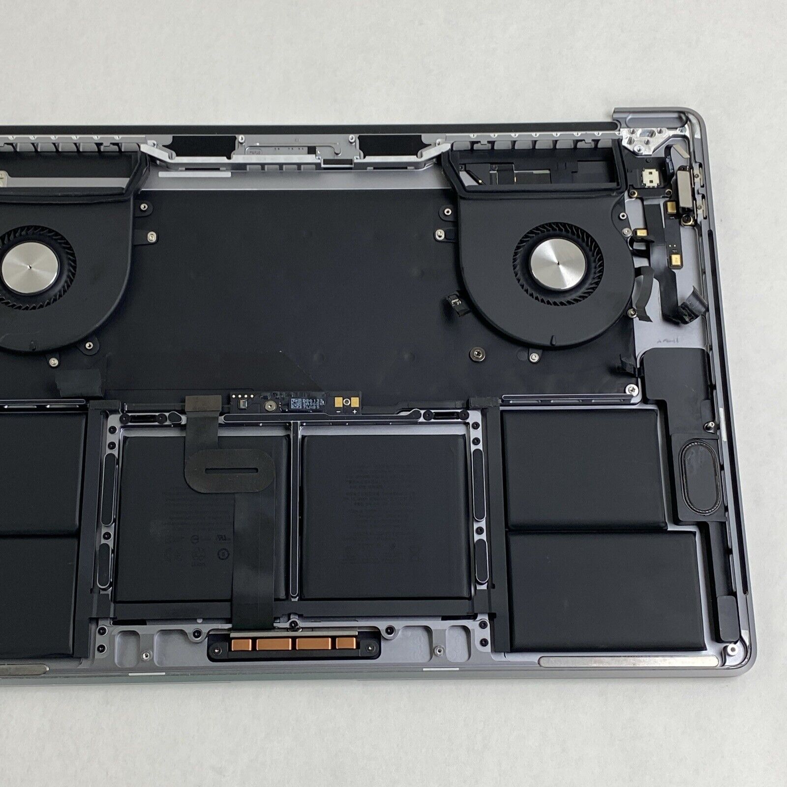 Apple MacBook Pro A2141 16" Space Gray Keyboard Assembly w/Battery -Ripped Cable