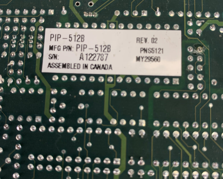 Matrox PIP-512B Video Card w/Daughtboard 239-0201 ISA