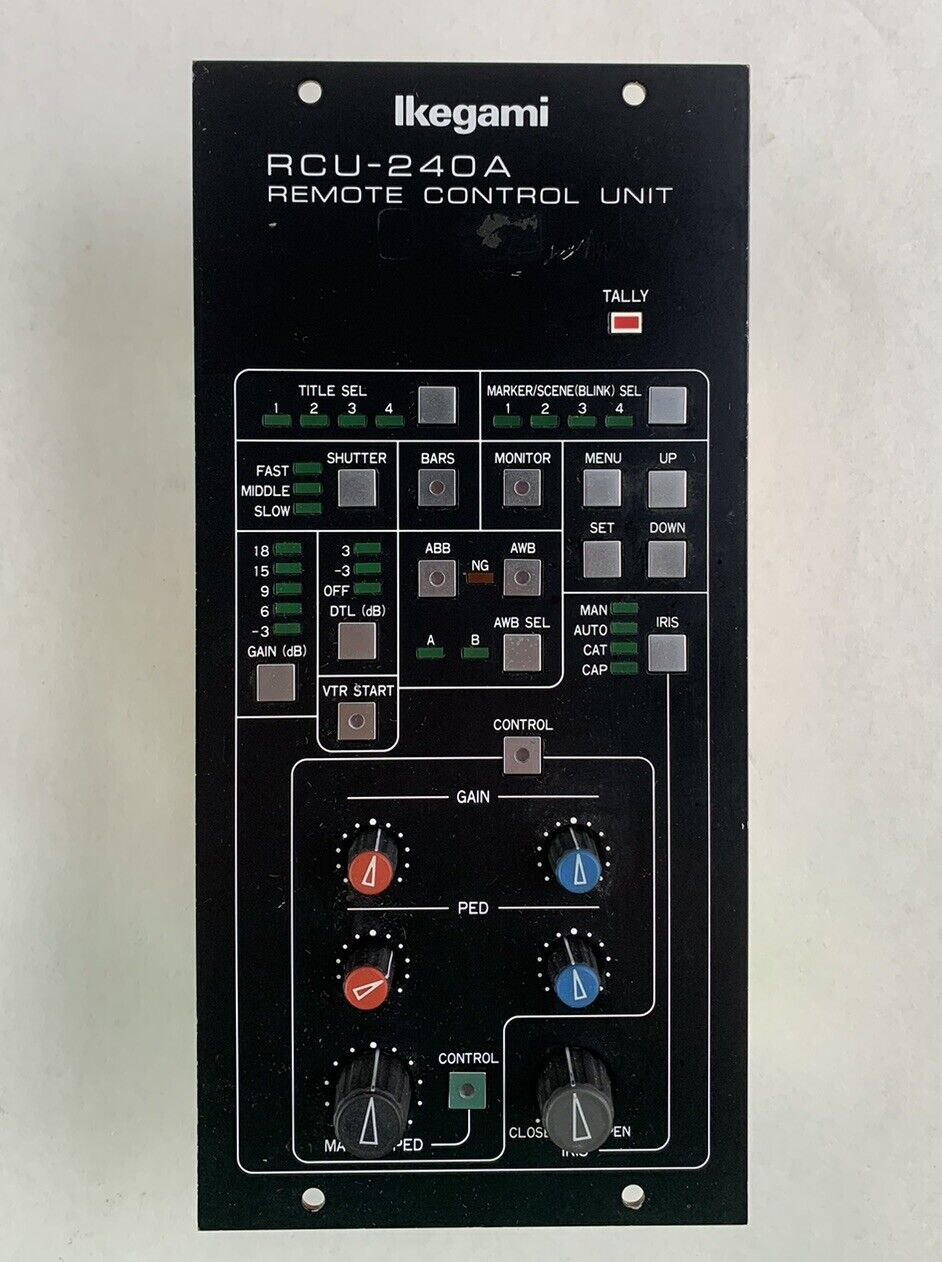 Ikegami RCU-240A Remote Control Unit