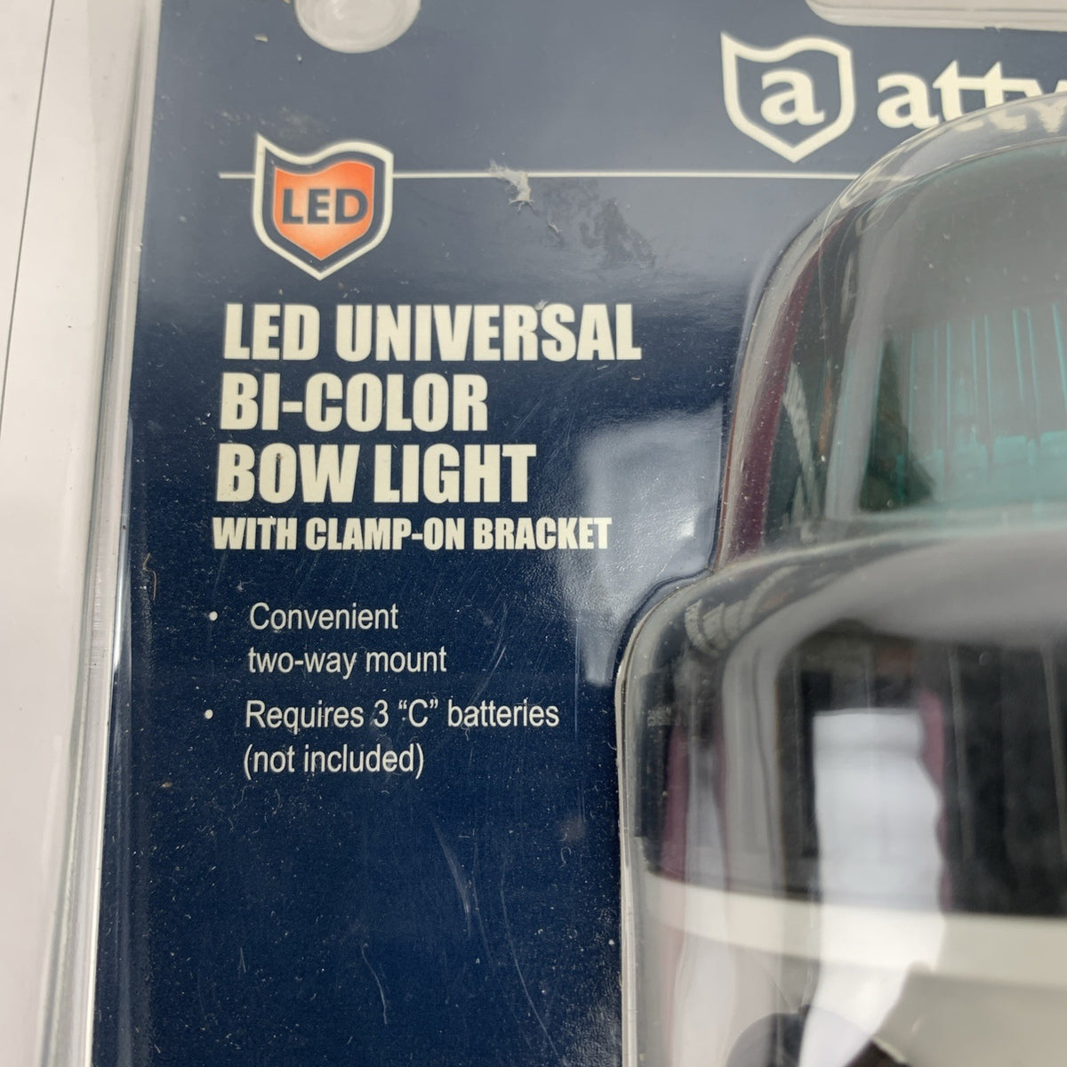 Attwood 14159-7 LED Universal Bi-Color Bow Light with Clamp-on Bracket 2