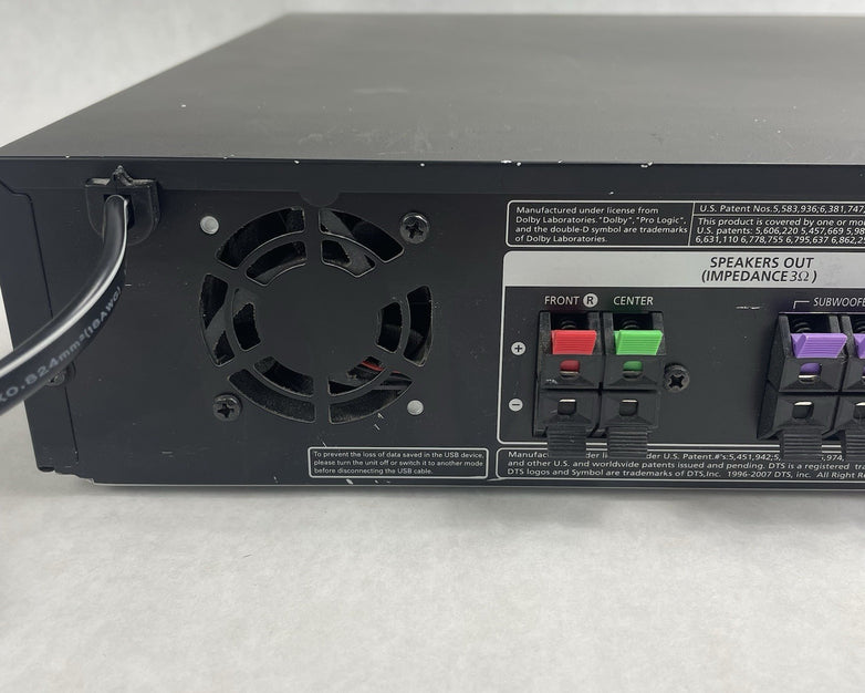 Samsung HT-TZ522 / 1200W 5 Disc CD/DVD Home Theater System  No Remote For Parts