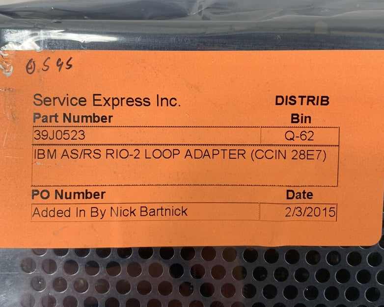 IBM 39J0523 AS/RS RIO-2 Loop Adapter