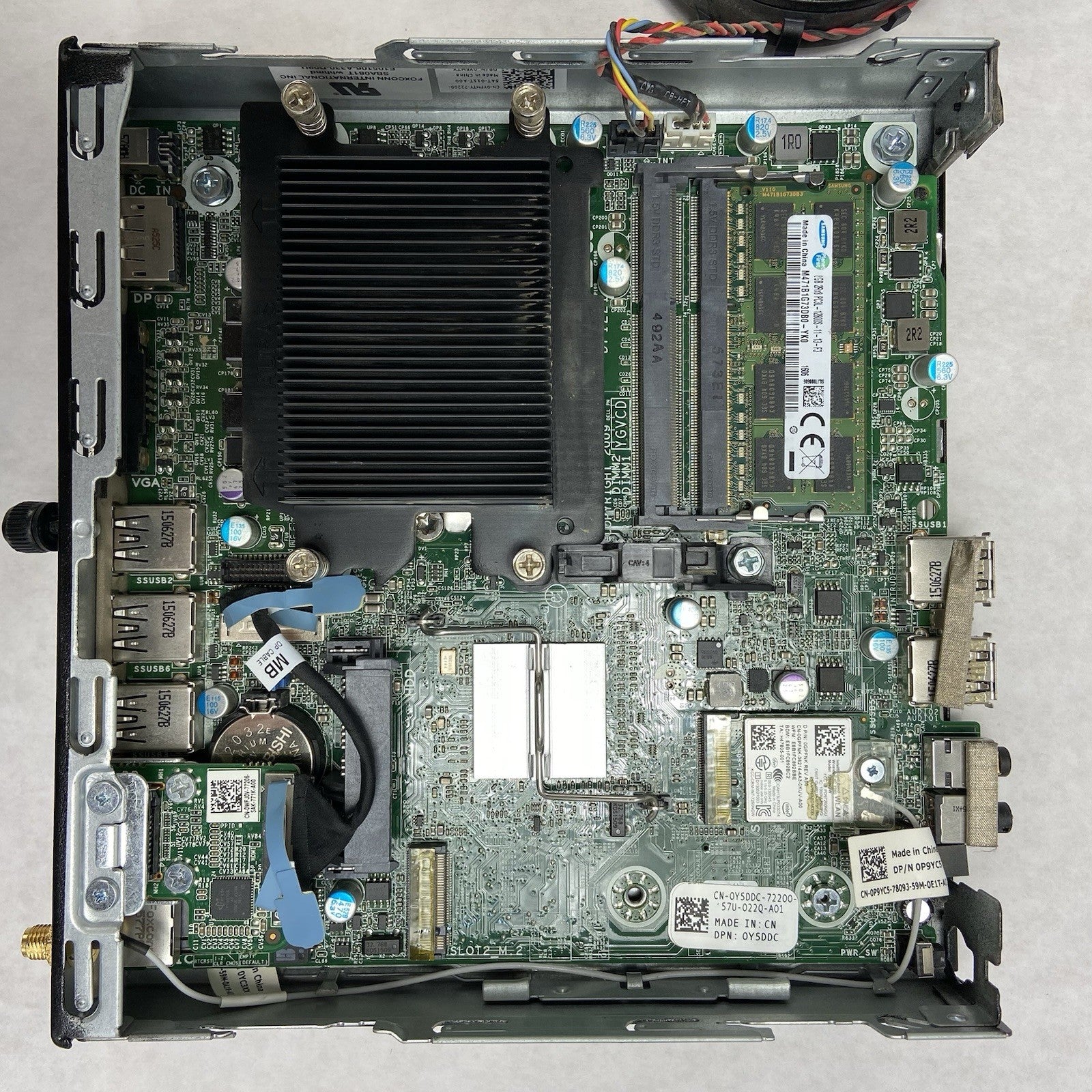 Dell Optiplex 9020M MFF Intel Core i5-4590T 2GHz 8GB RAM No AC/HDD/OS8