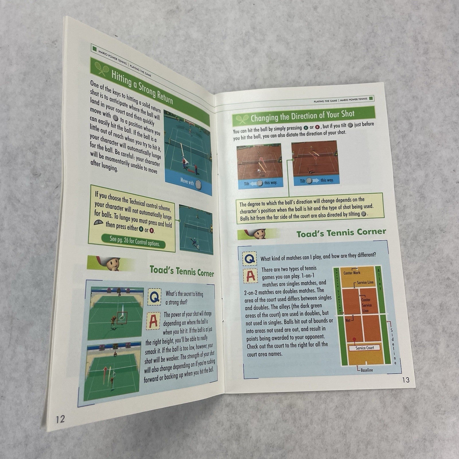 Nintendo Mario Power Tennis GameCube Tested Working7
