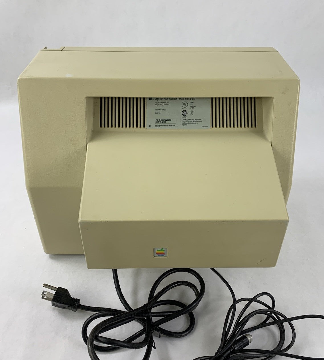 Apple A2M6017 Monochrome Monitor IIe - Tested3