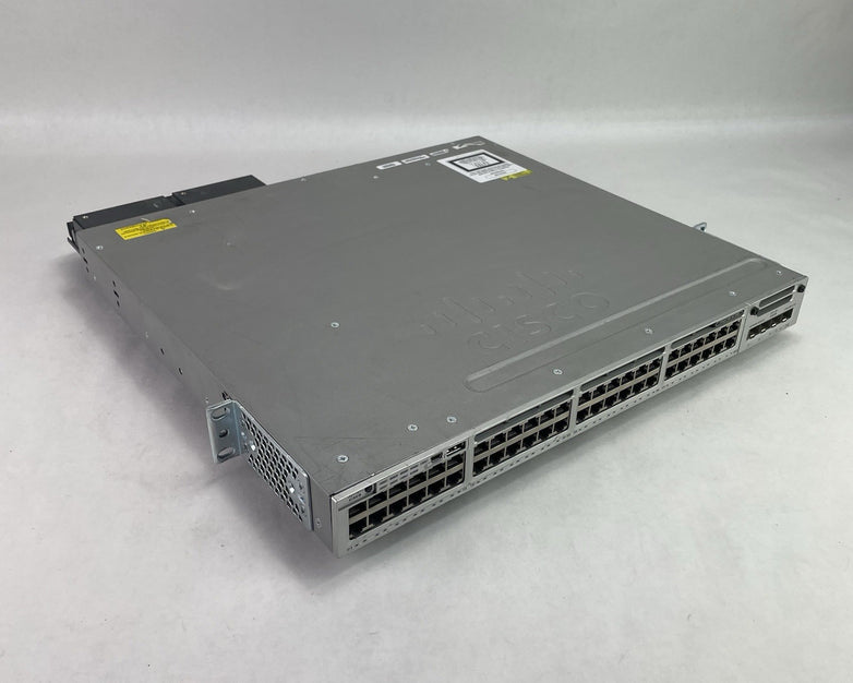 Cisco Catalyst WS-C3850-48U-S V06 48 Port Switch Tested w/C3850-NM-2-10G 2x PSUs