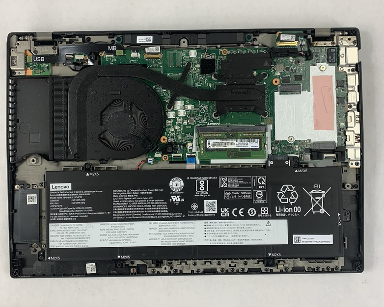 Lenovo ThinkPad T16 Gen 1 16" i7-1270P 2.20 GHz 16 GB RAM No OS/SSD/AC No KB