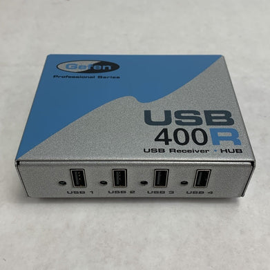 Gefen USB 400R 4-Port USB Extender Receiver w/AC Adapter Power Supply (Lot of 2)