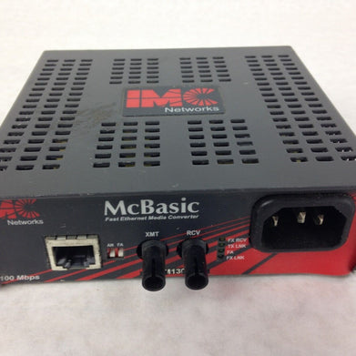 IMC Networks Compact Media Converter McBasic TX/FX IMC MM1300-ST