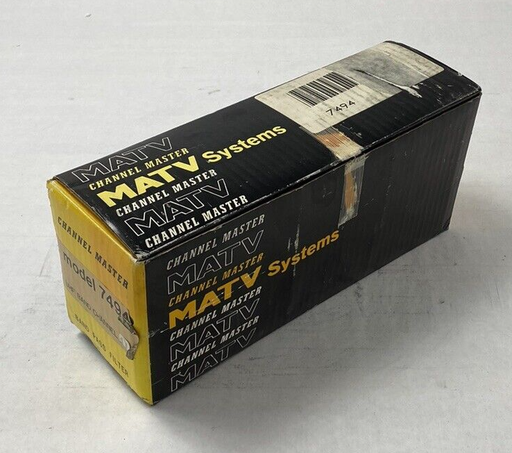 Channel Master MATV Systems Model 7494 Band Pass Filter UHF Band Channel 41