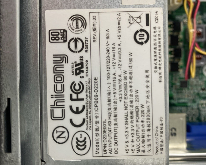 Gateway SX2110G SFF AMD E1-1500 1.4GHz 6GB RAM No HDD No OS