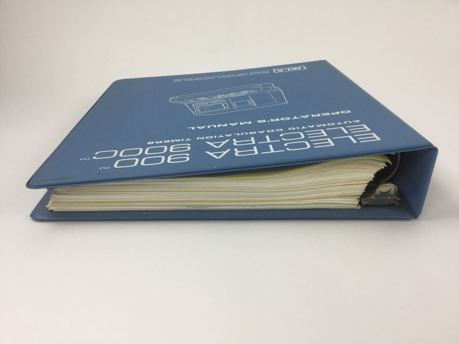 Medical Laboratory Operators Manual for Electra 900 and 900C
