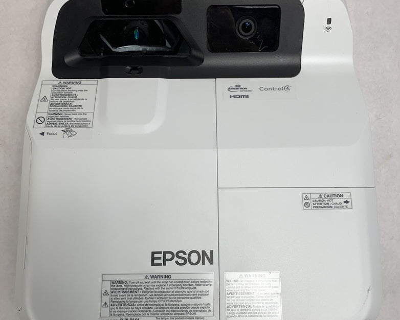 Epson PowerLite 695Wi H740A LCD Lamp Projector 1046 Lamp Hours - No Remote