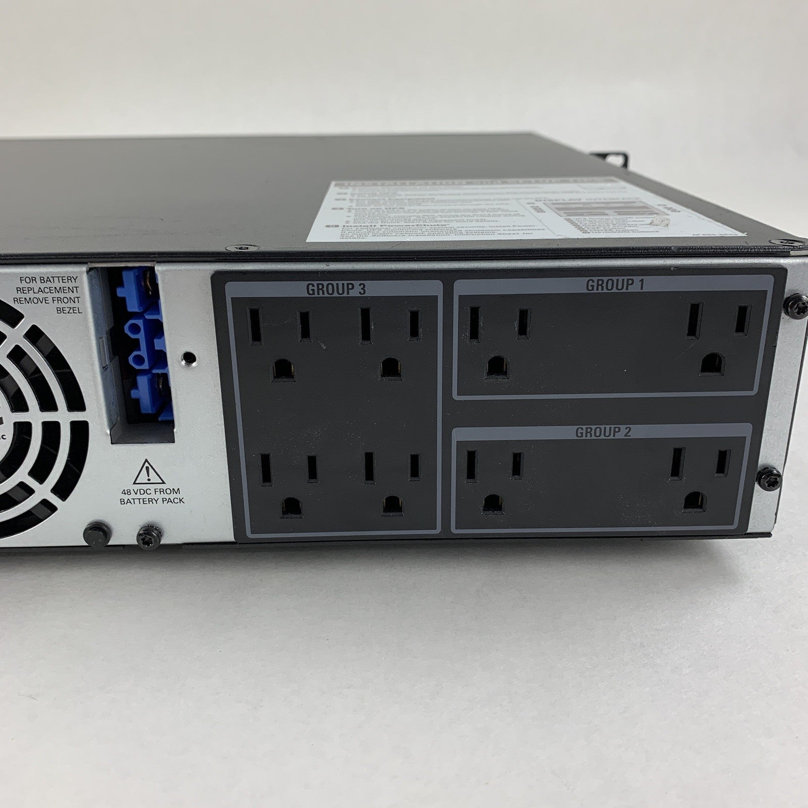 APC SMX1500RM2UNC Smart-UPS Backup 1500VA 1000W 120V w/ AP9641 No Batt No Caddy