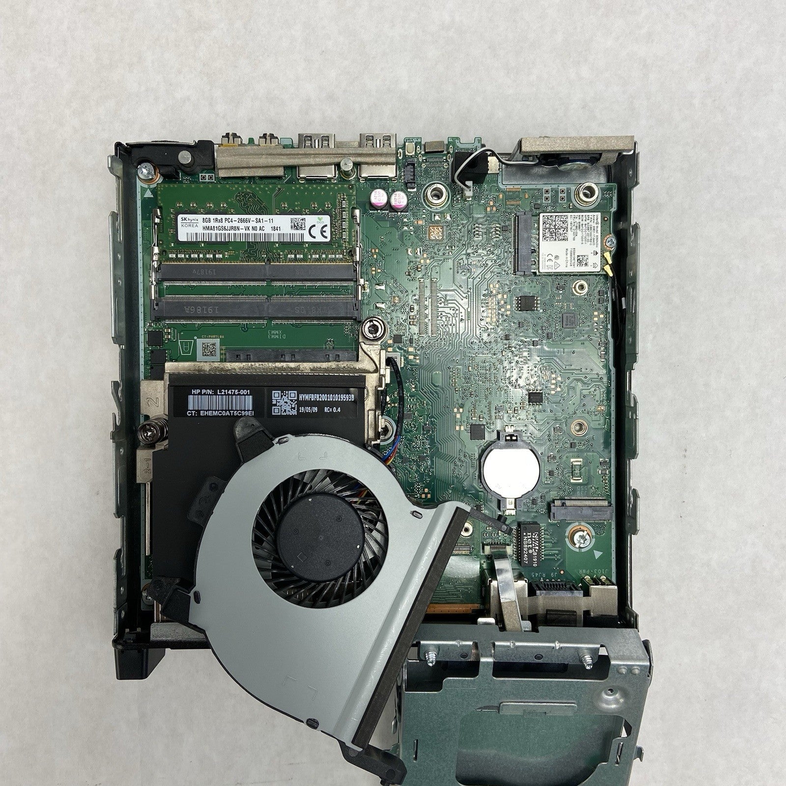 HP ProDesk 405 G4 MFF AMD Ryzen 5 Pro 2400GE 3.2GHz 8GB RAM No AC/HDD/OS9