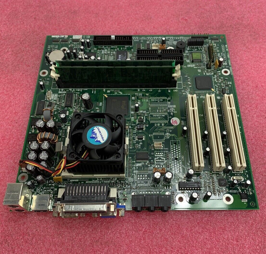 S 304733-S259766 Motherboard Intel Celeron 512MB RAM with I/O Shield
