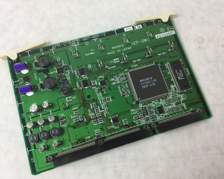 Genuine Sony Circuit Board (Removed from Betacam SX) 1-667-465-12 (A810350T)