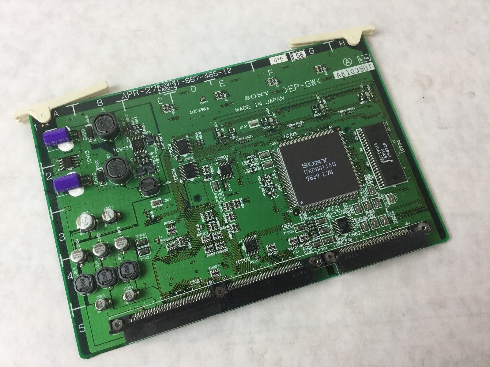 Genuine Sony Circuit Board (Removed from Betacam SX) 1-667-465-12 (A810350T)
