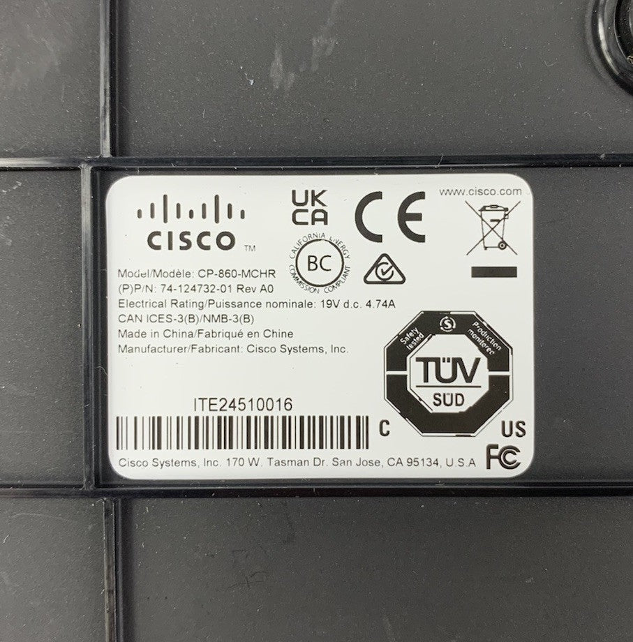 Cisco CP-860-MCHR Charger Base7