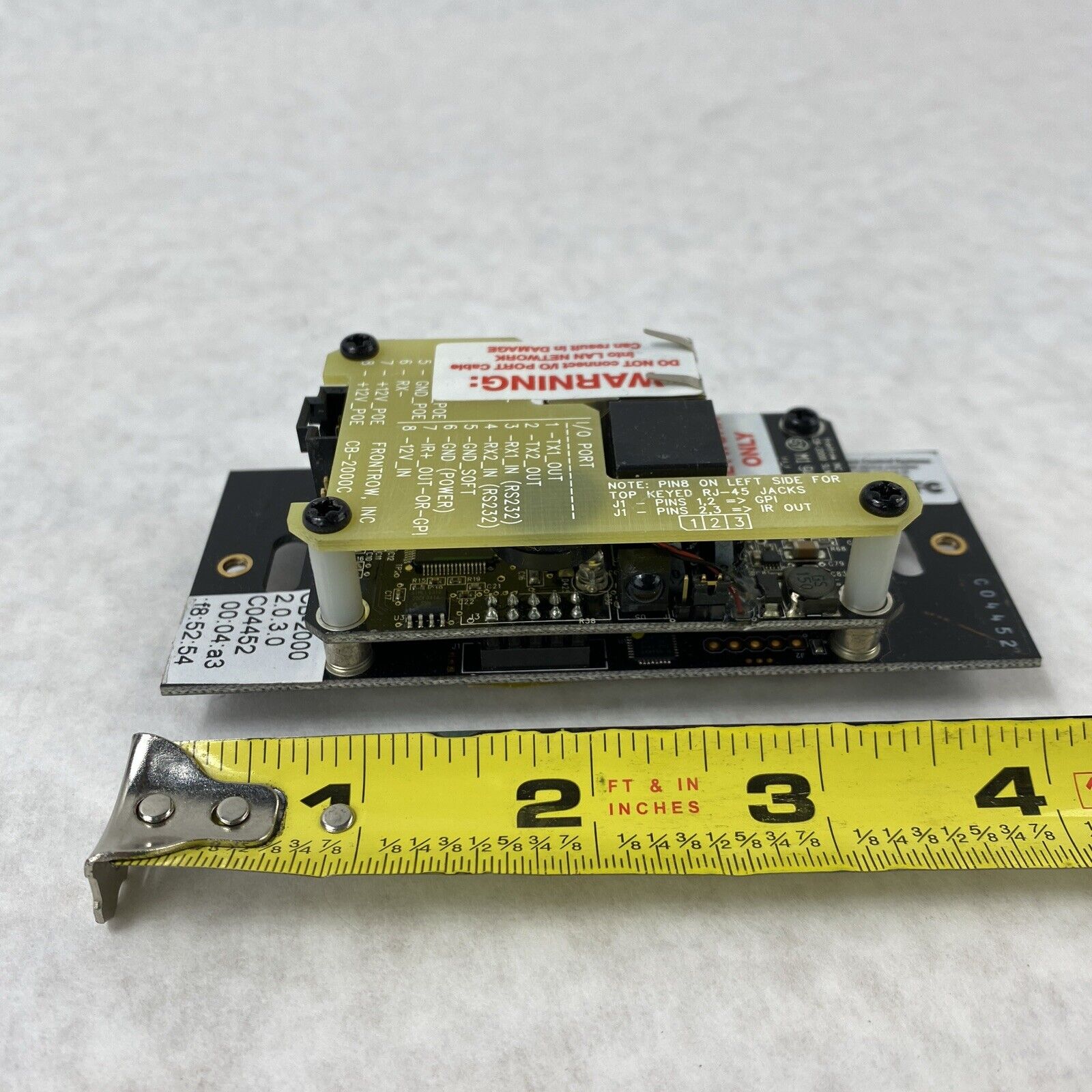 Frontrow CB-2000 C04452 CP8 Slim Presentation Source Switch Keypad