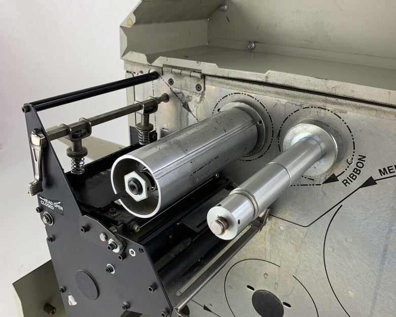 Zebra 105SL Label Printer Tested and For Parts and Repair