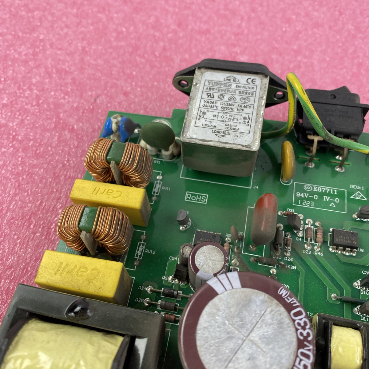 Zebra FSP200-3P01 Power Supply Board for ZM400 Printer - Tested Lot of 25