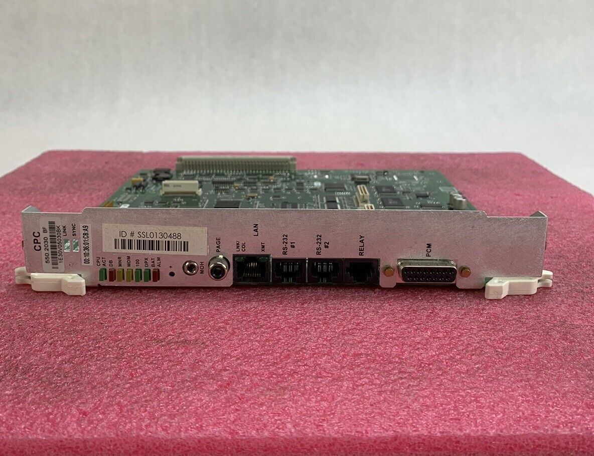 Inter-Tel Axxess CPC 550.2030 V Processing Card