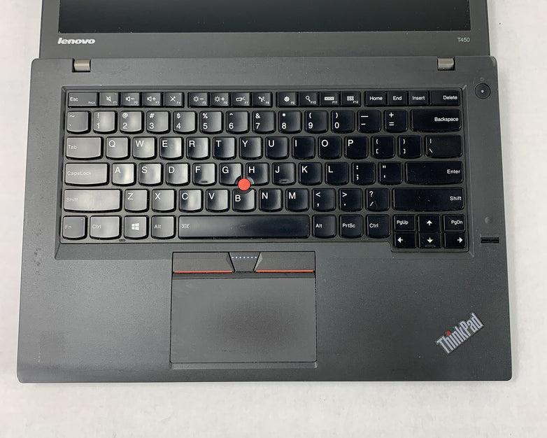 Lenovo T450 14" Laptop i5-5300u 2.3 GHz 8 GB Ram No OS No HDD No AC