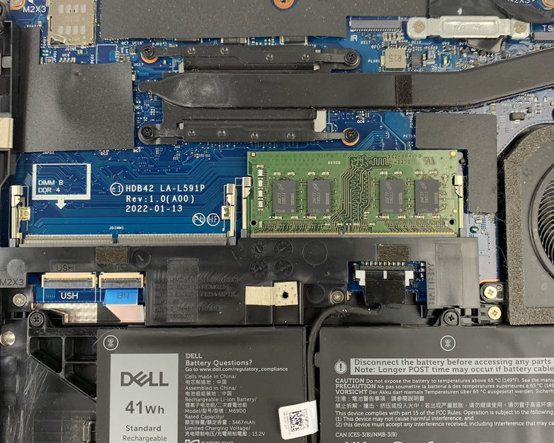 Dell Latitude 5430 14" Laptop i7-1255U 1.8 GHz 16 GB Ram No OS No SSD No AC
