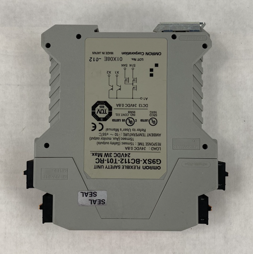 OMRON G9SX-BC112-T01-RC Flexible Safety Unit Load 24Vdc 0.8A