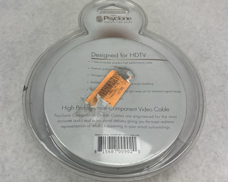 Psyclone Competition Grade High Performance Component Video Cable for HDTV Good