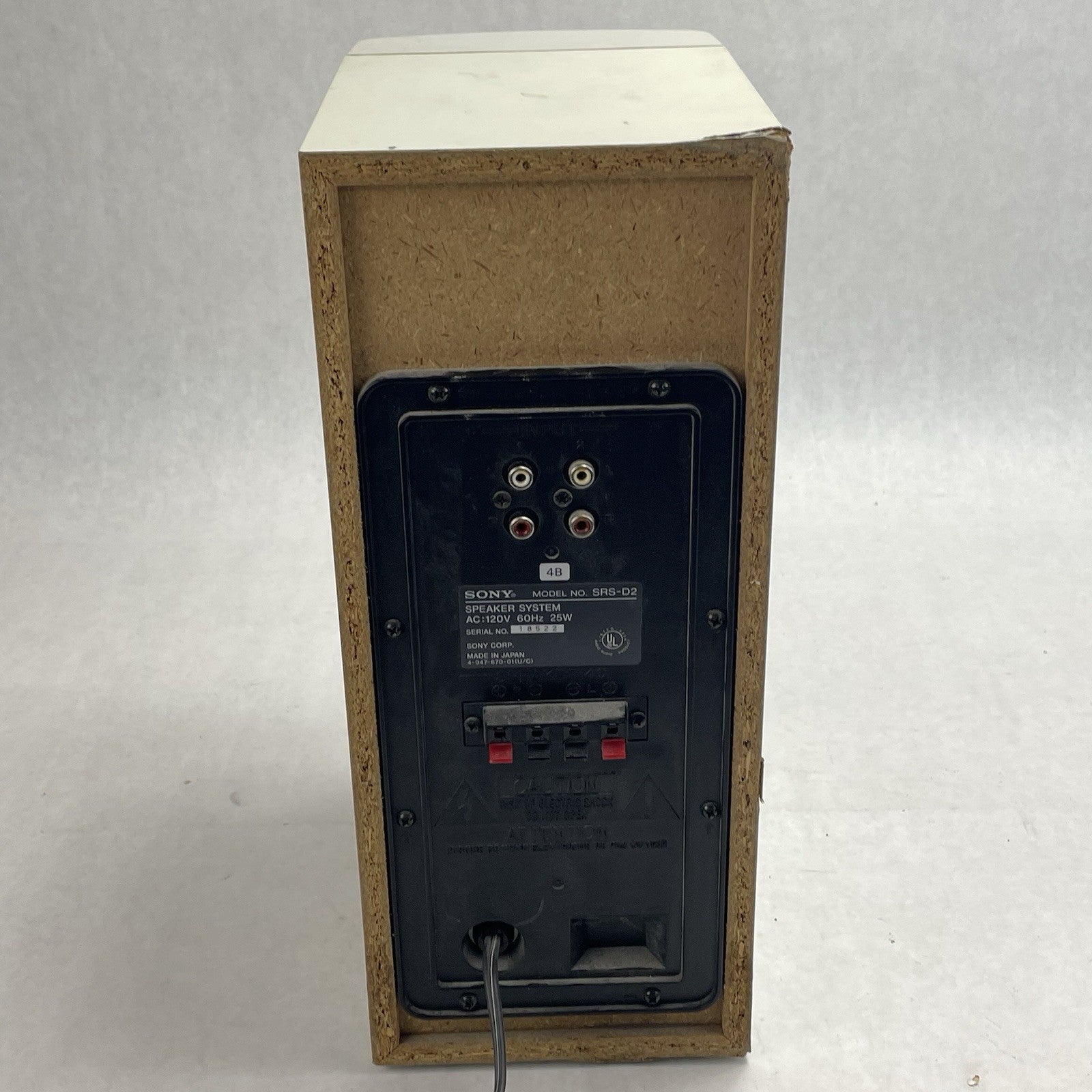 Sony SRS-D2 Subwoofer - Tested5