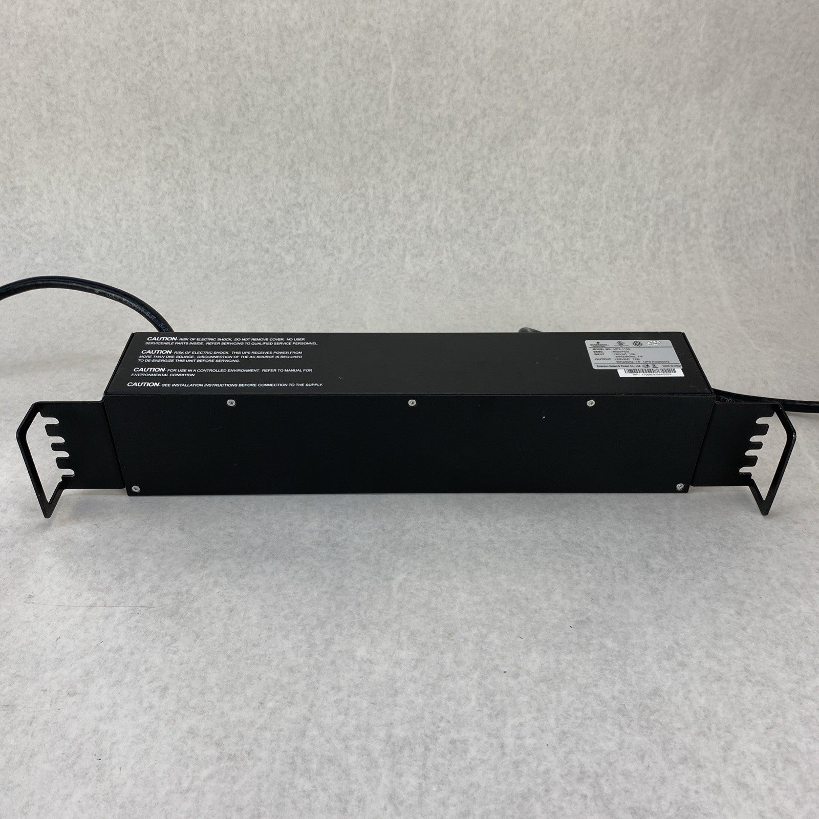 Emerson MP2-115A Liebert MicroPOD AC Power System 120V 12A7