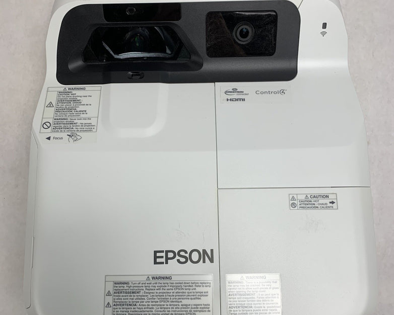 Epson PowerLite 695Wi H740A LCD Lamp Projector 1518 Lamp Hours - No Remote