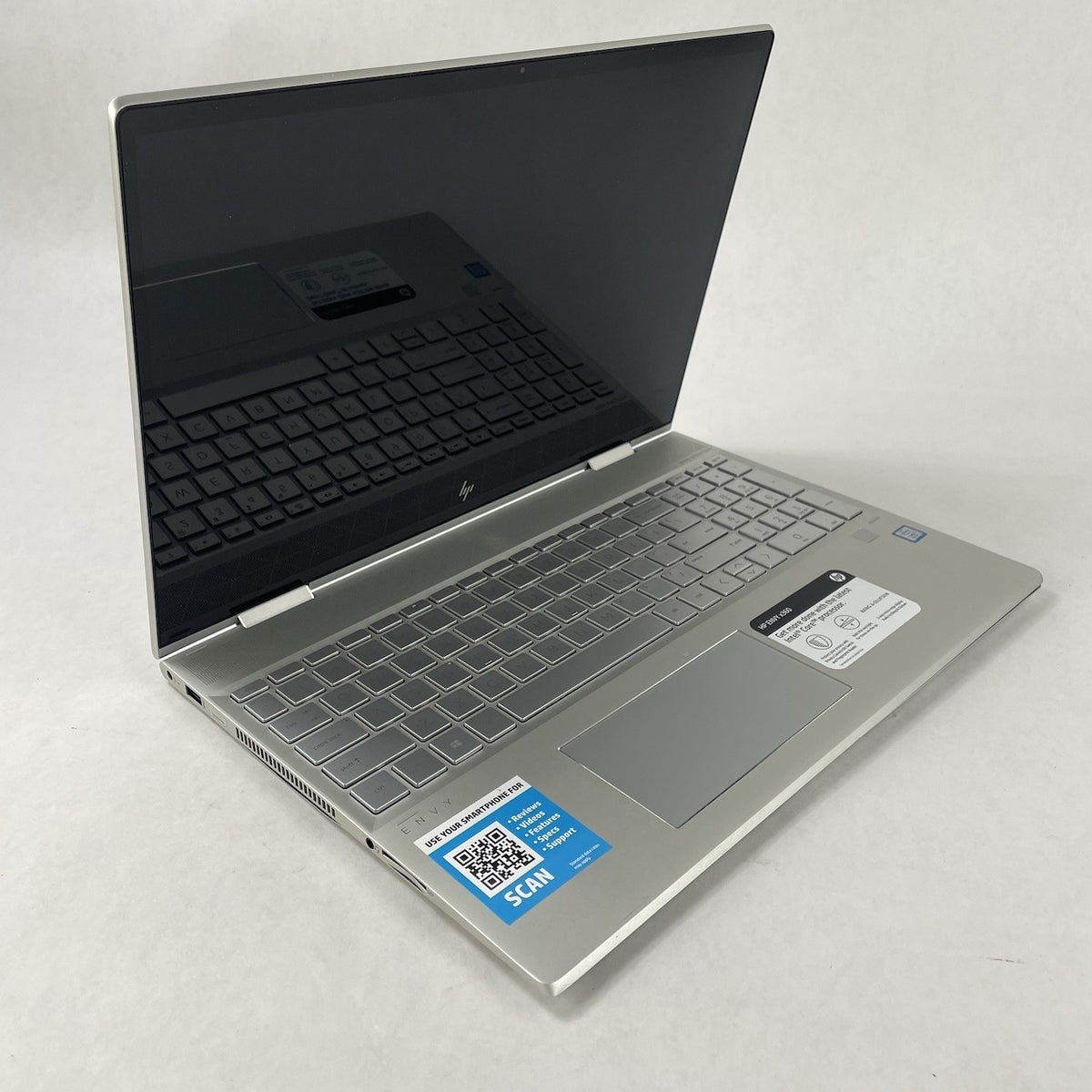 HP Envy x360 14" i7-8565U 1.80 GHz 8 GB RAM No SSD/OS/AC - Bad USB0