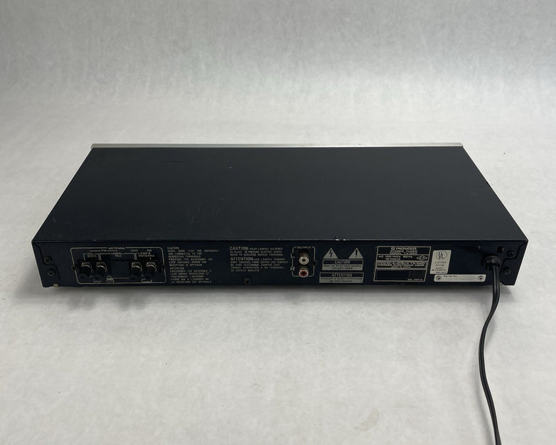 Pioneer TX-540 Stereo Tuner Tested