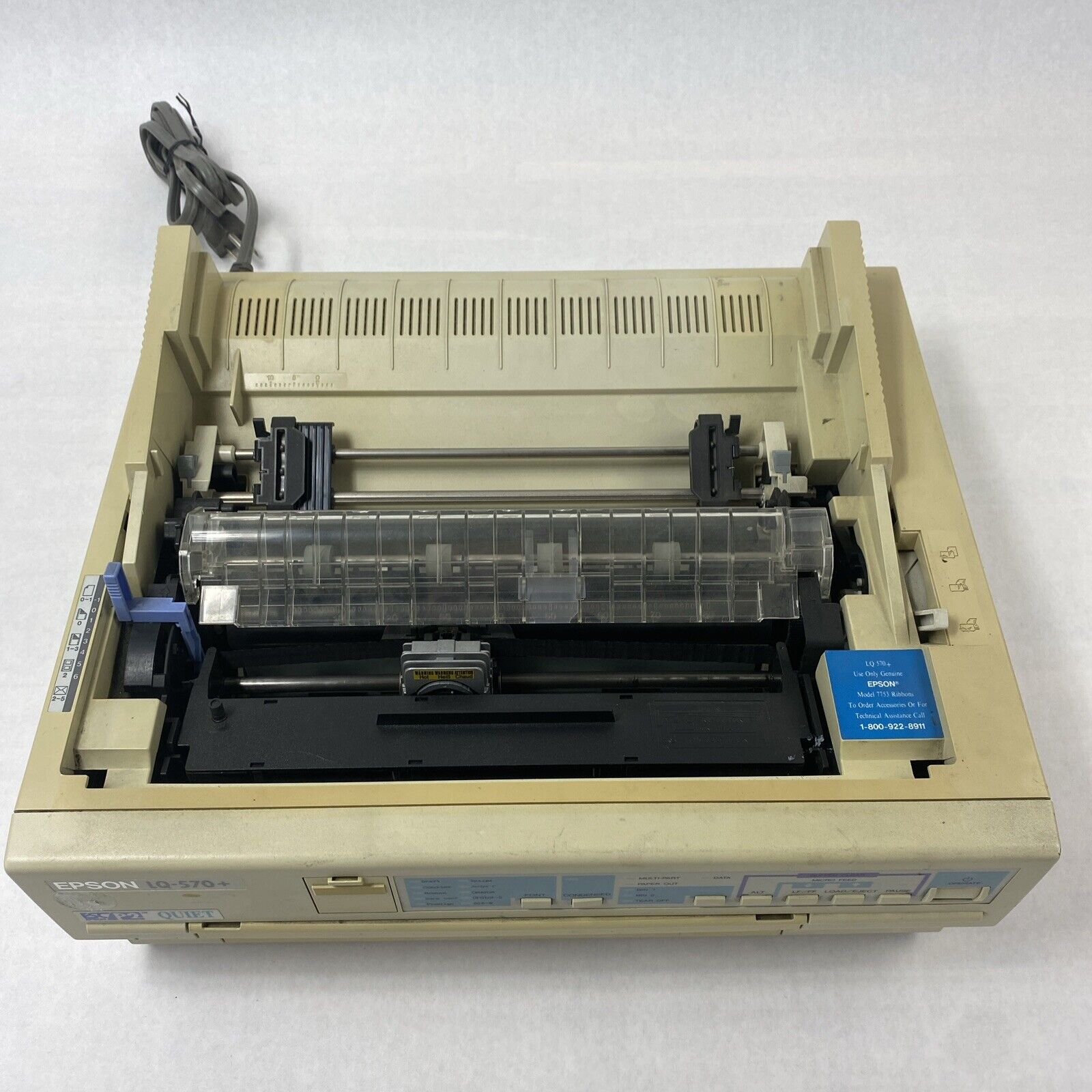 Epson LQ-570+ Dot Matrix Printer - Parts or Repair