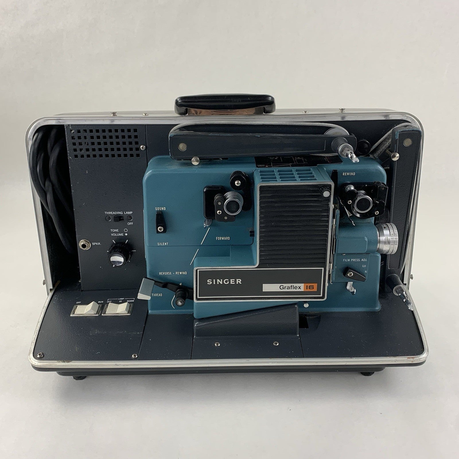 Singer Graflex 16 Sound Projector Power Tested Speaker Hums4