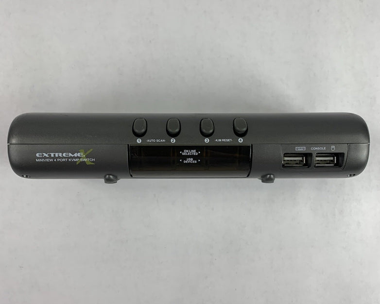 IOGear Extreme MiniView 4-Port USB PS/2 KVM Switch