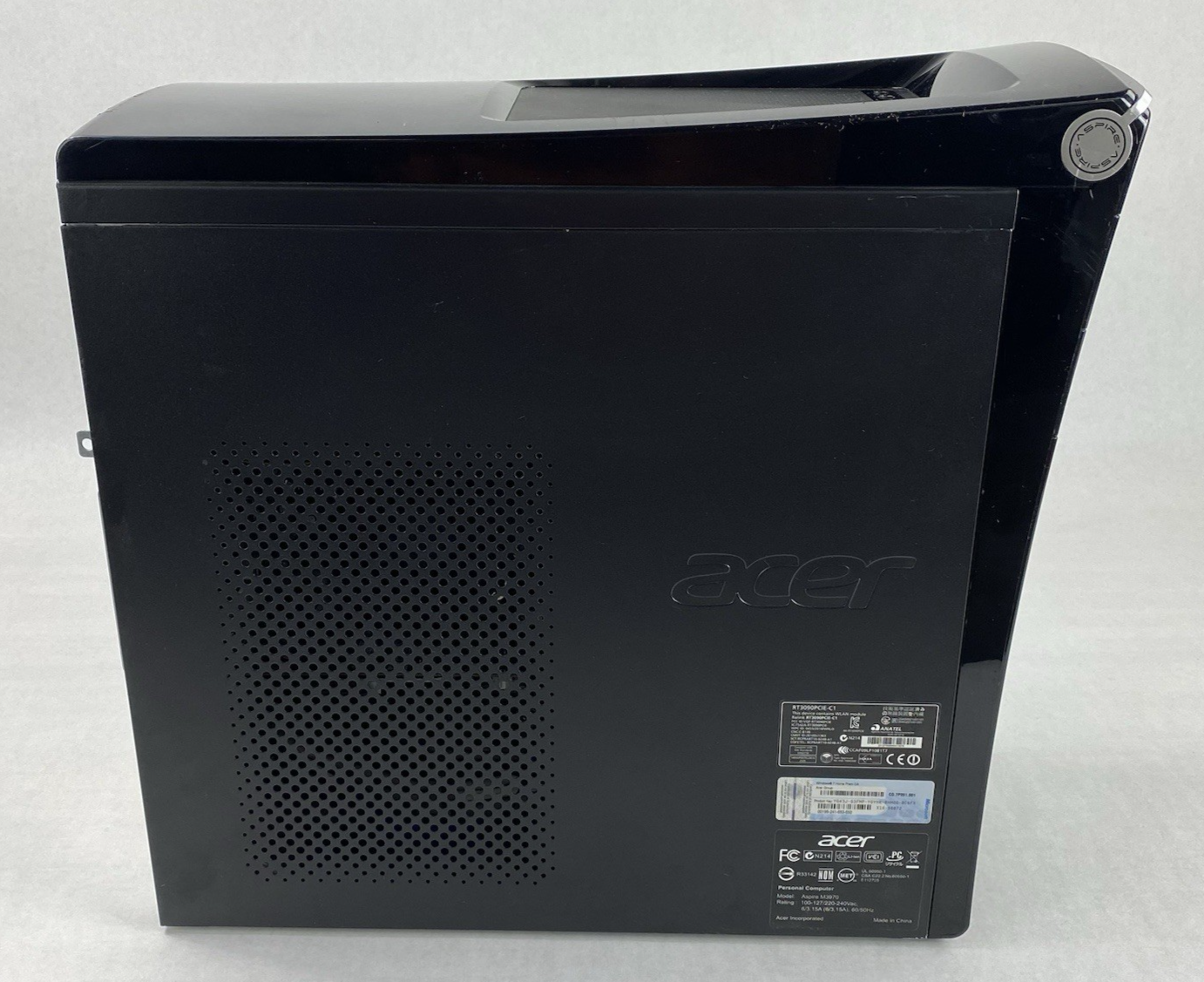 Acer Aspire M3970 MT Intel Core i5-3450 3.10GHz 8GB RAM No HDD No OS