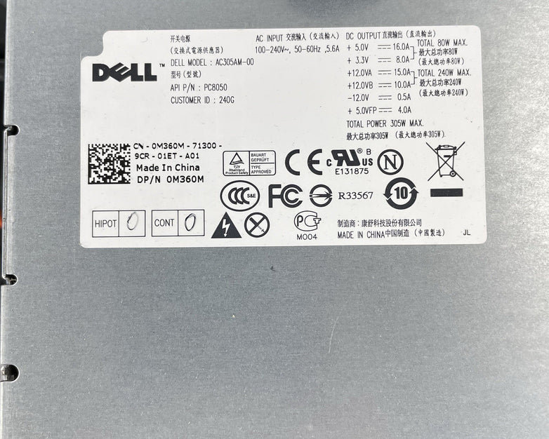 Dell Optiplex 960 MT Core 2 Quad Q9400 2.66 GHz 4 GB RAM No HDD/OS