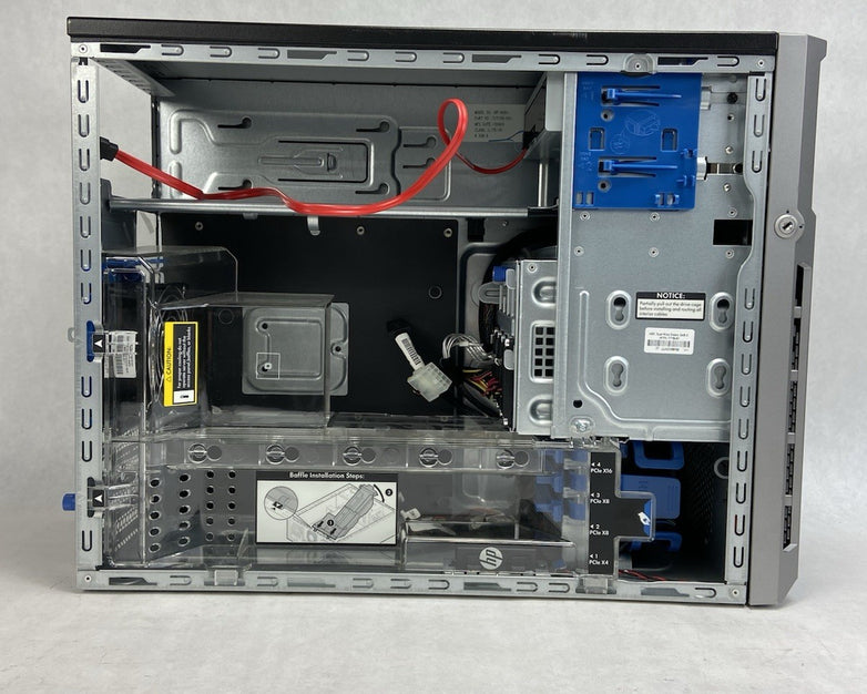 HP ProLiant ML310e Gen8 v2 ATX Computer Case Bare Bones Chassis No PSU