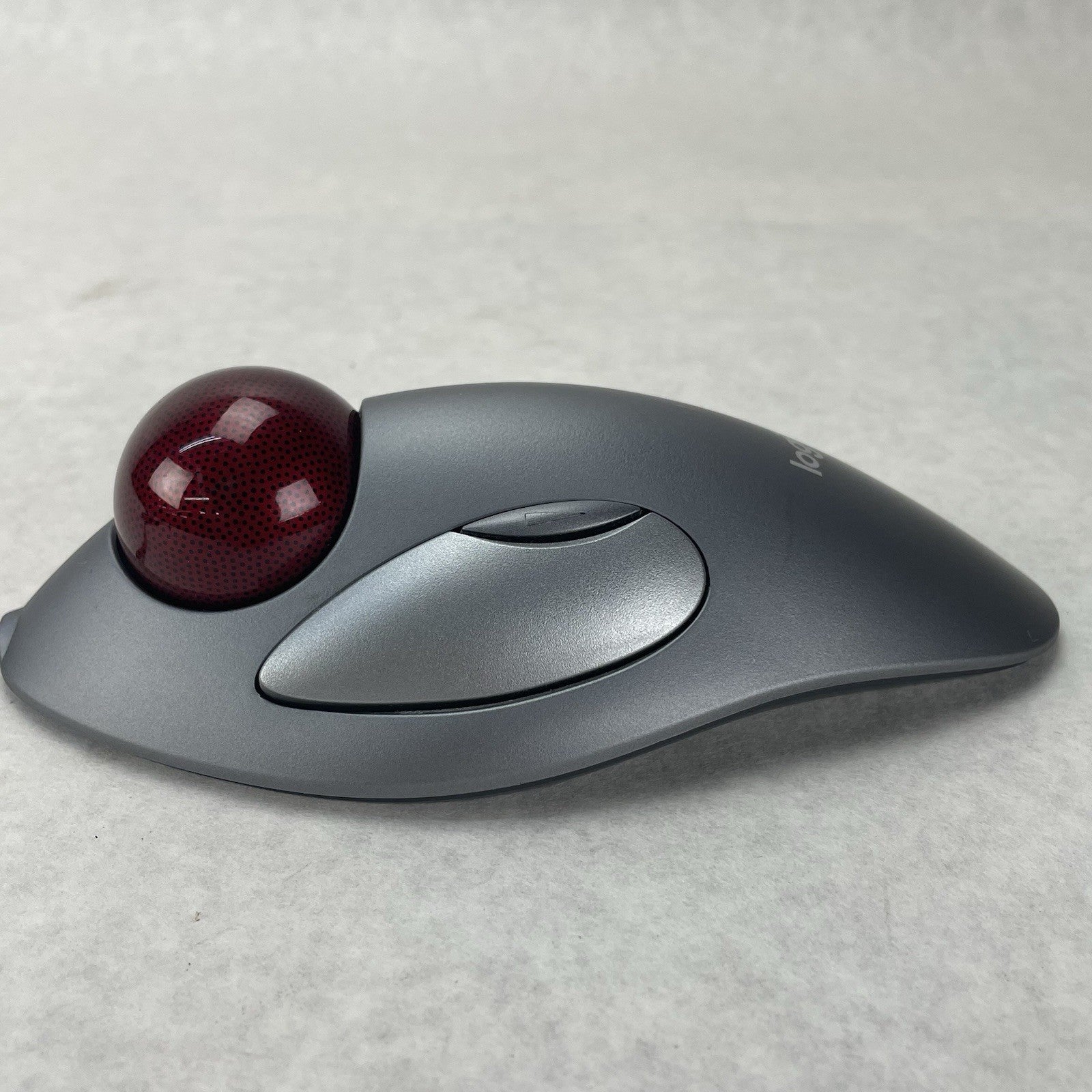 Logitech  T-BC21  Red Marble Mouse 804377-0000 USB Tested Working4