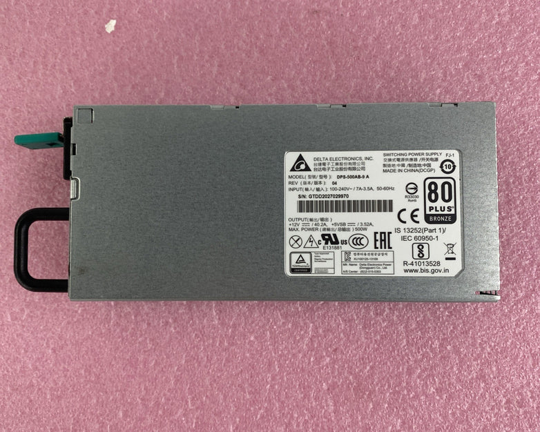 Delta Electronics DPS-500AB-9 A Switching power Supply Power Tested