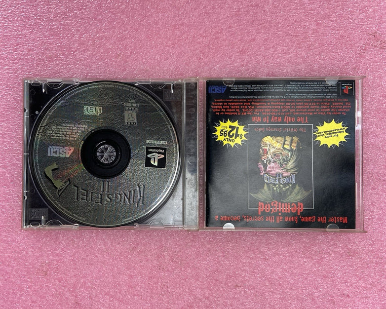 King's Field II Sony PS1 Playstation 1 Game (1996) CIB Tested