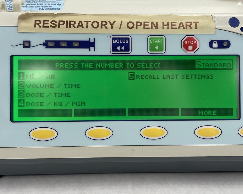 Smiths Medical Medfusion 3500-500 V 6.00