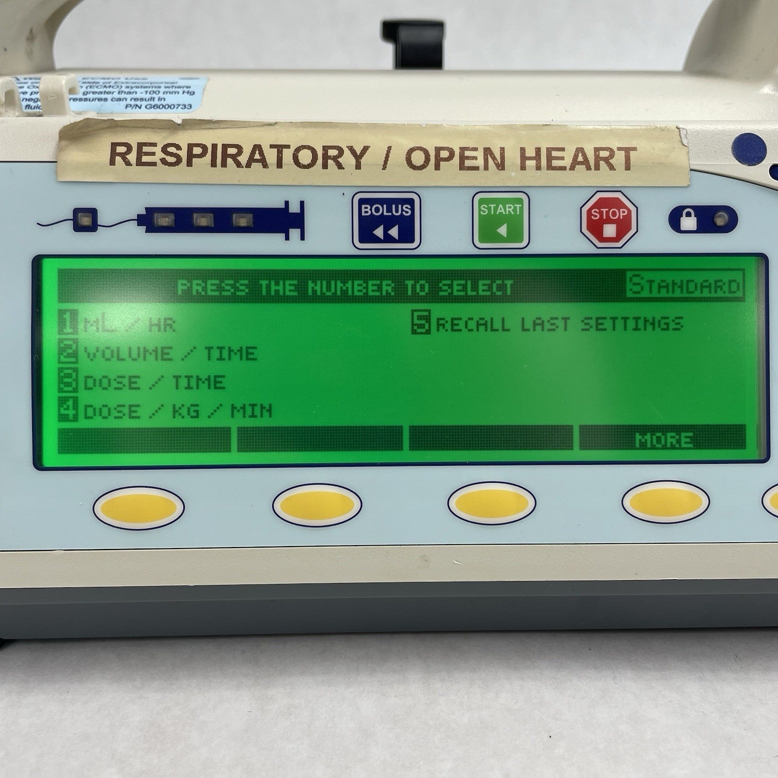Smiths Medical Medfusion 3500-500 V 6.00