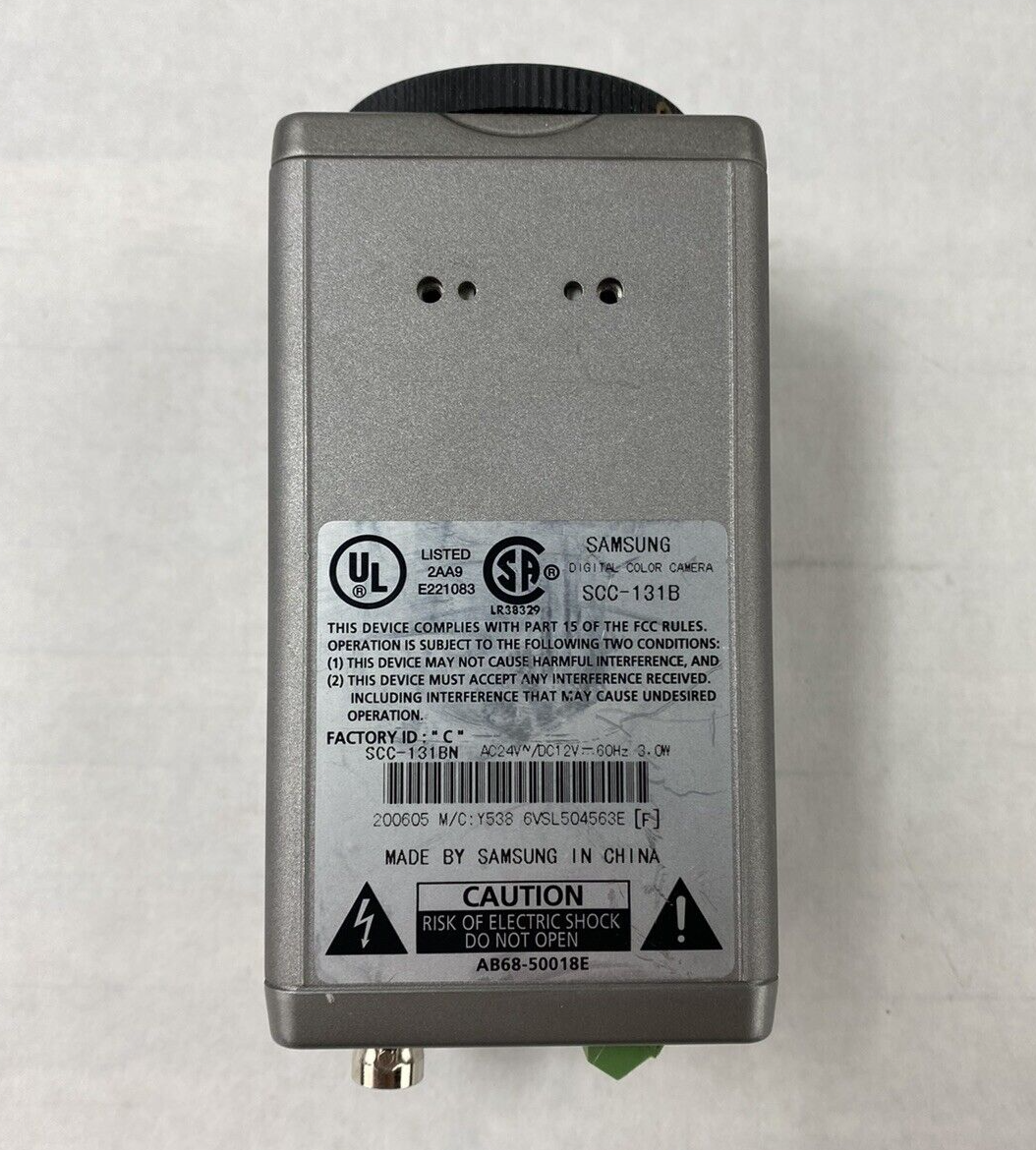 For Parts or Repair Samsung SCC-131B Digital Color Camera No Lens